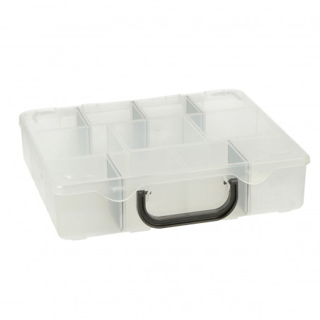 Maletín Organizador 11 div. Linea Cristal