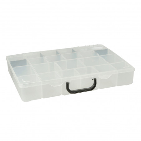 Maletín Organizador 23 div. Linea CRISTAL
