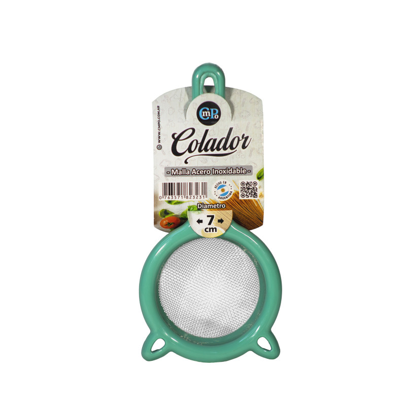 Colador 7 cm. dia. - MALLA INOXIDABLE